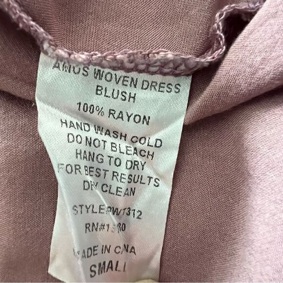 PPLA Clothing Mini Boho Dress Women’s Short Sleeveless Fringe Borders Size S - Picture 7 of 7